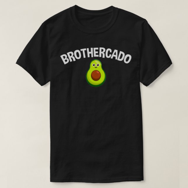 Brothercado Funny Avocado Brother Sibilana T-Shirt (Design vorne)