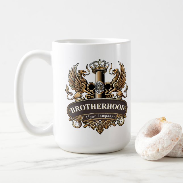 Brotherhood Cigar Company  Kaffeetasse (Mit Donut)