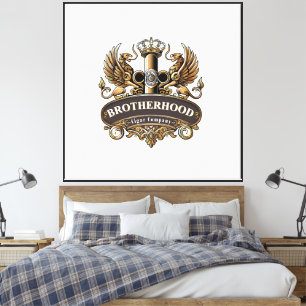 Brotherhood Cigar Company Leinwanddruck