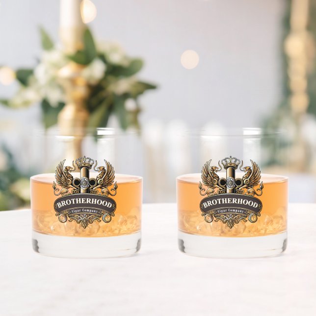 Brotherhood Cigar Company  Whiskyglas (Insitu (Hochzeit))