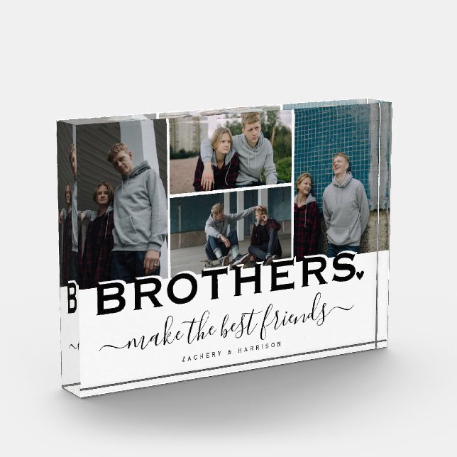 BROTHERS-Angebot und Foto Collage Geschenk (Links)