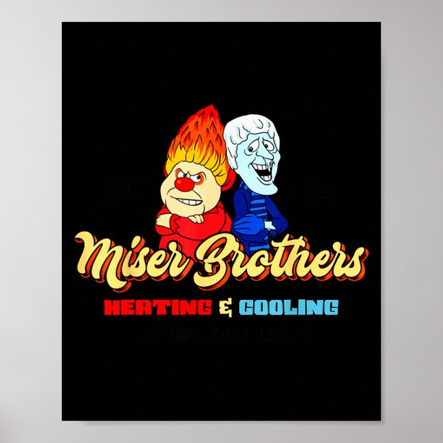 Brothers Heating &amp; Cooling Christmas  Poster (Vorne)