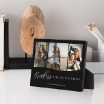 Brothers Make The Best Friends 3 Photo Keepsake Fotoplatte<br><div class="desc">A special, memorable multiple photo gift for siblings. The design features a three-photo grid collage layout to display your own special photos. "Brothers Make The Best Friends" is displayed in stylish typography. Send a memorable and special gift to yourself and your sibling(s) that you both will cherish forever. Note: colors...</div>