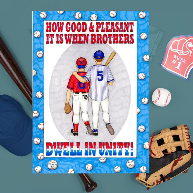 Brothers Unity Birthday Card Karte (Von Creator hochgeladen)