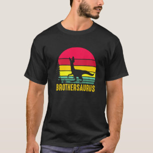 Brothersaurus Big Brother T Rex Dinosaur Gender Re T-Shirt