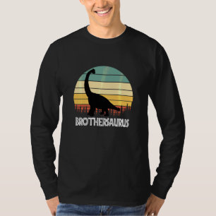 Brothersaurus Brother Saurus Brother Dinosaurier T-Shirt