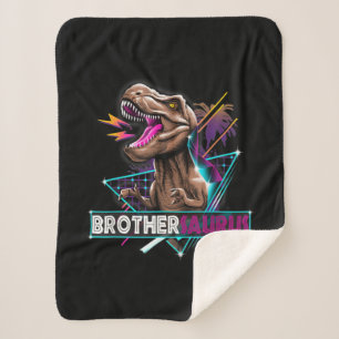 Brothersaurus Dinosaur Familiengeschenk für Bruder Sherpadecke