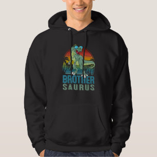 Brothersaurus Rex Dinosaur Brother Saurus Familie Hoodie