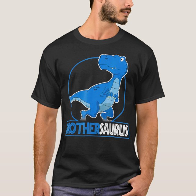 Brothersaurus Rex Shirt Dinosaur T-Rex (Vorderseite)
