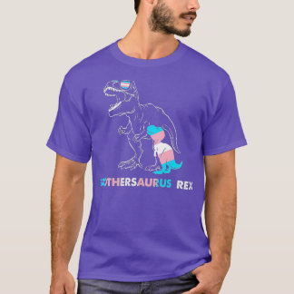 Brothersaurus Rex T Rex Transgender Day of Visibil T-Shirt