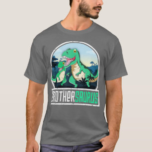 Brothersaurus T-Rex Dinosaur Saurus Brother Matchi T-Shirt