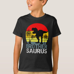 Brothersaurus T Rex Dinosaurier T-Shirt