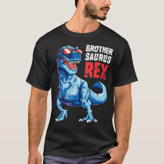 Brothersaurus T Shirt T rex Brother Saurus Boys