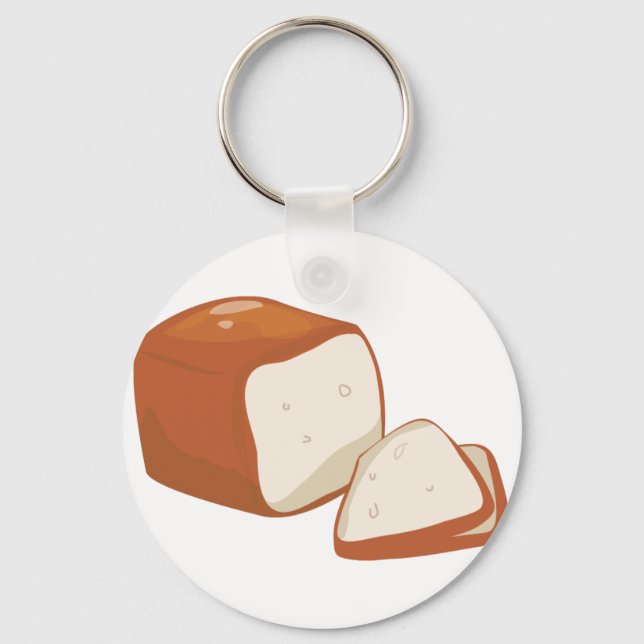 Brotlaib Schlüsselanhänger (Vorderseite)