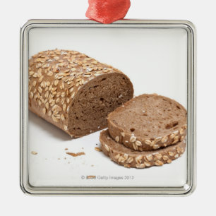 Brotlaib Silbernes Ornament