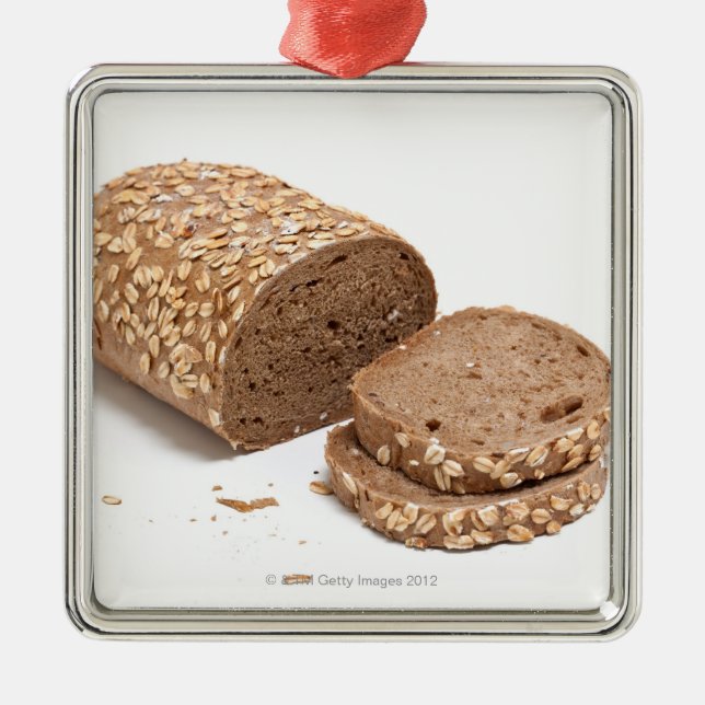 Brotlaib Silbernes Ornament (Vorne)