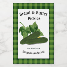 Brotschläuche Kariert V Lebensmitteletikett