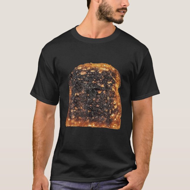 Brottoast Burnt passt Halloween-Kostümgeschenk T-Shirt (Vorderseite)