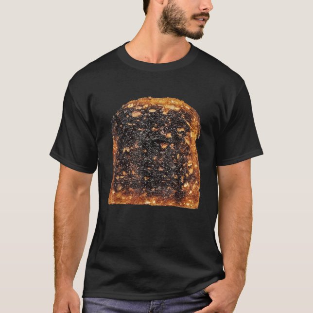 Brottoast Burnt passt Halloween-Kostümgeschenk T-Shirt (Vorderseite)