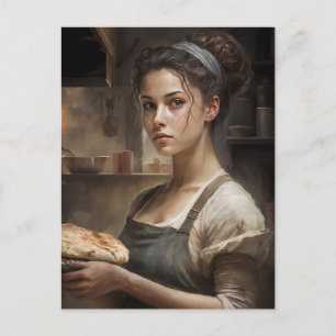 Brotweibchen Postkarte