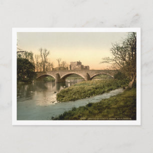 Broughman Castle, Lake District, Cumbria, England Postkarte