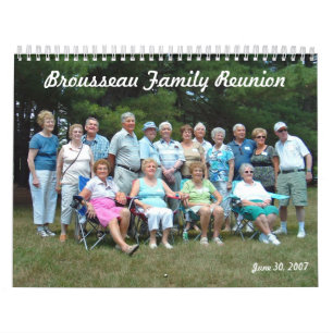 Brousseau Familien-Wiedersehen-Kalender Kalender