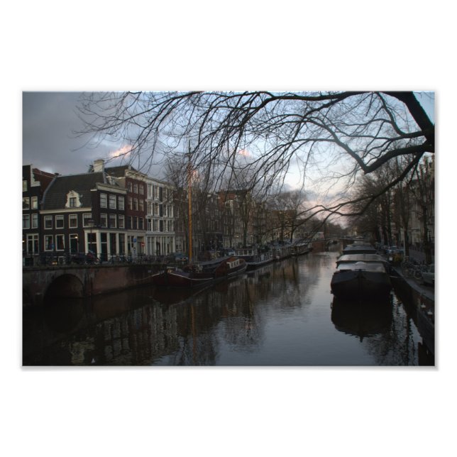 Brouwersgracht, Amsterdam Fotodruck (Vorne)