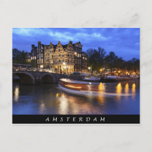 Brouwersgracht Postcard Postkarte