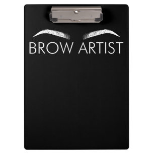 Brow Artist Brow Lounge Eyebrow Lover Br Klemmbrett