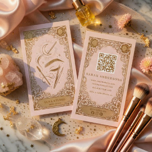 Brow Artist Celestial Beauty Branding becomes Visitenkarte