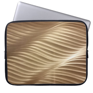 BROWER UND WEISS STRIPIERTE TEXTILE LAPTOPSCHUTZHÜLLE