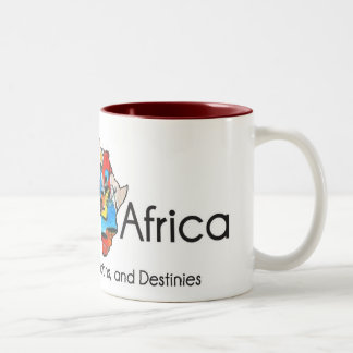 Brown Afrika Zweifarbige Tasse