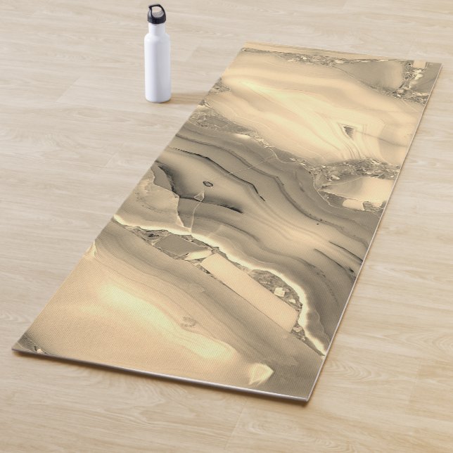 Brown Agate Yogamatte (Beispiel)