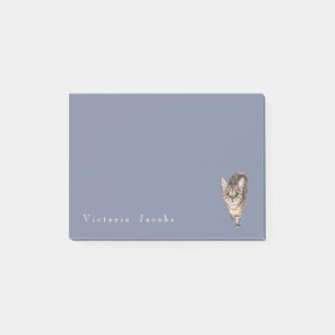 Brown-Amerikaner Shorthair Miezekatze Post-it Klebezettel