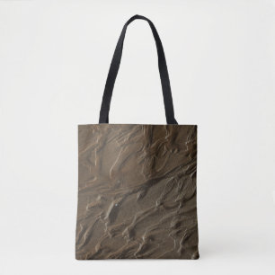 Brown and gray floral textile
