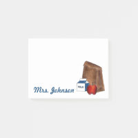 Brown Bag Sack School Lunch Teacher Cafeteria