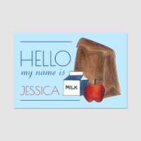 Brown Bag School Lunch Teacher Cafeteria Worker
