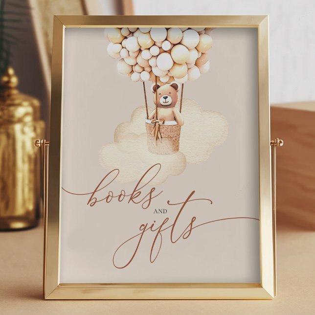 Brown Bären Balloons Kinderbücher und Geschenkpost Poster (Von Creator hochgeladen)