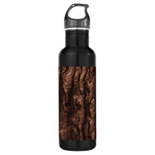 Brown Bark Camouflage Trinkflasche