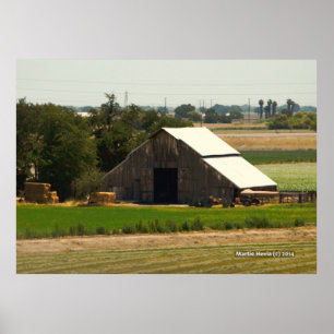 Brown Barn Poster