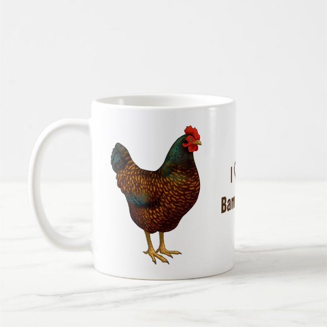 Brown Barnevelt Hen Hühnchen Tasse (Links)
