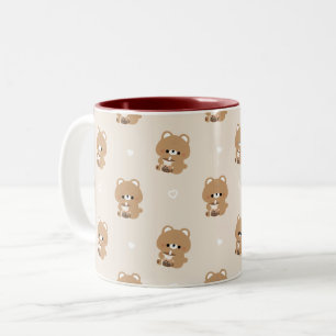 Brown Bear Boba Zweifarbige Tasse
