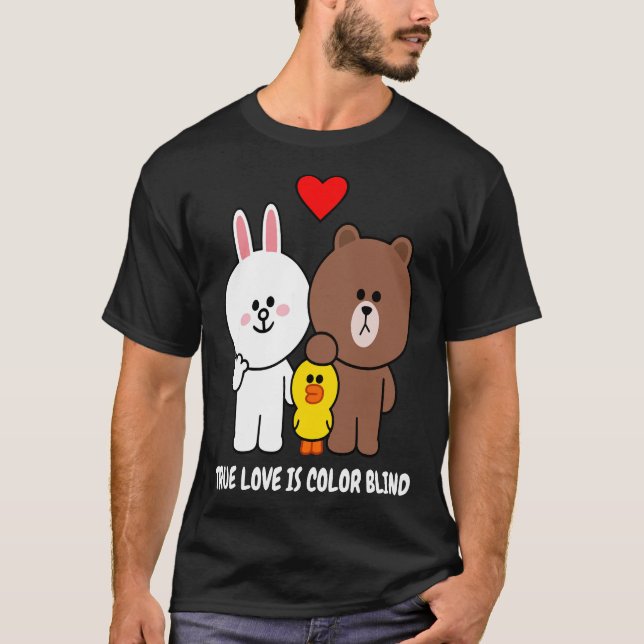 Brown Bear Cony Bunny Rabbit  T-Shirt (Vorderseite)