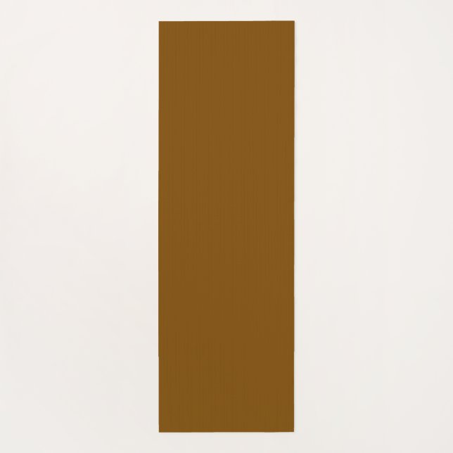 Brown & Beige Yoga Mat Yogamatte (Rückseite)