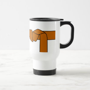 Brown Belt Travel Mug Reisebecher