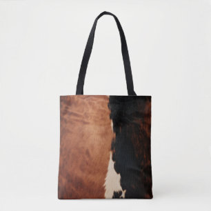 Brown Black Southwest Imitats Cowhide
