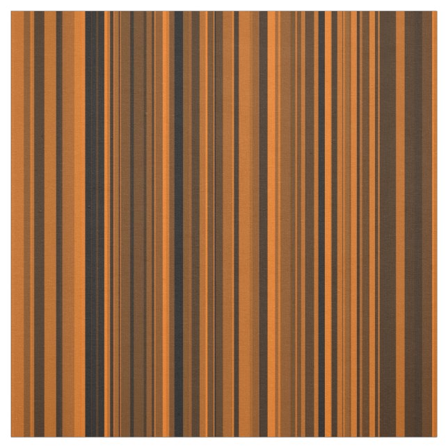 Brown Black Stripes Stoff (Muster)
