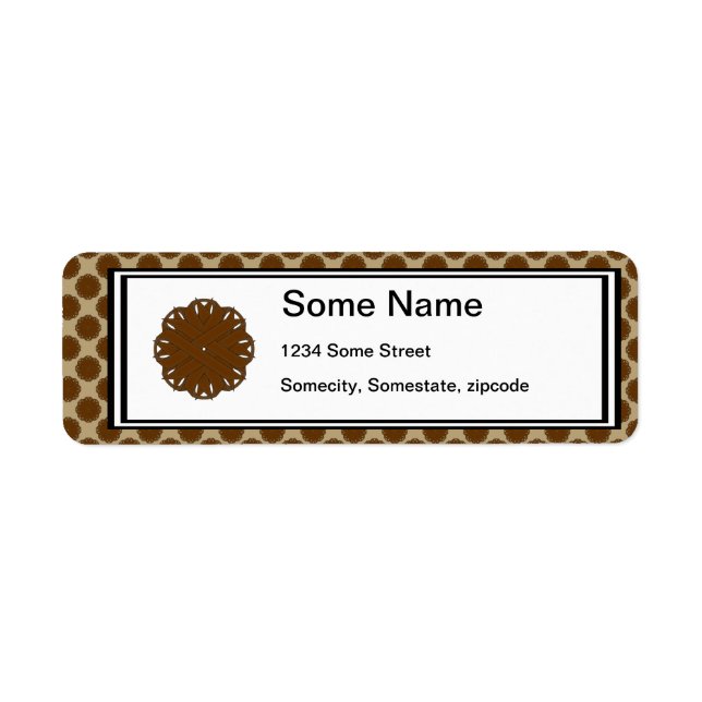 Brown Blume Ribbon von Kenneth Yoncich (Vorne)