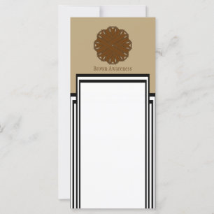 Brown Blume Ribbon von Kenneth Yoncich