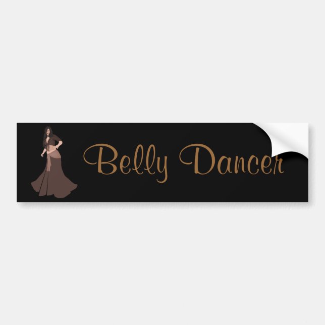 Brown Bly Dancer Autoaufkleber (Vorne)